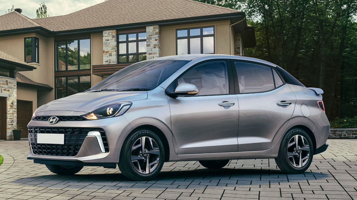 Hyundai Aura compact sedan for comfortable local and outstation trips
